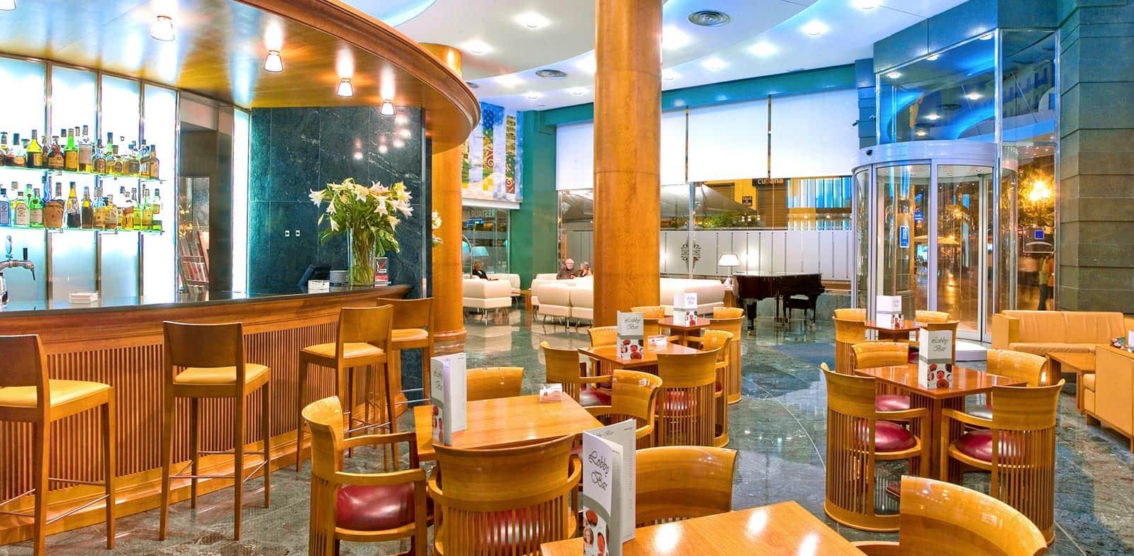 Melia Plaza Valencia Hotel Restoran gambar